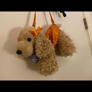 Cute puppy dog purse shoulder bag